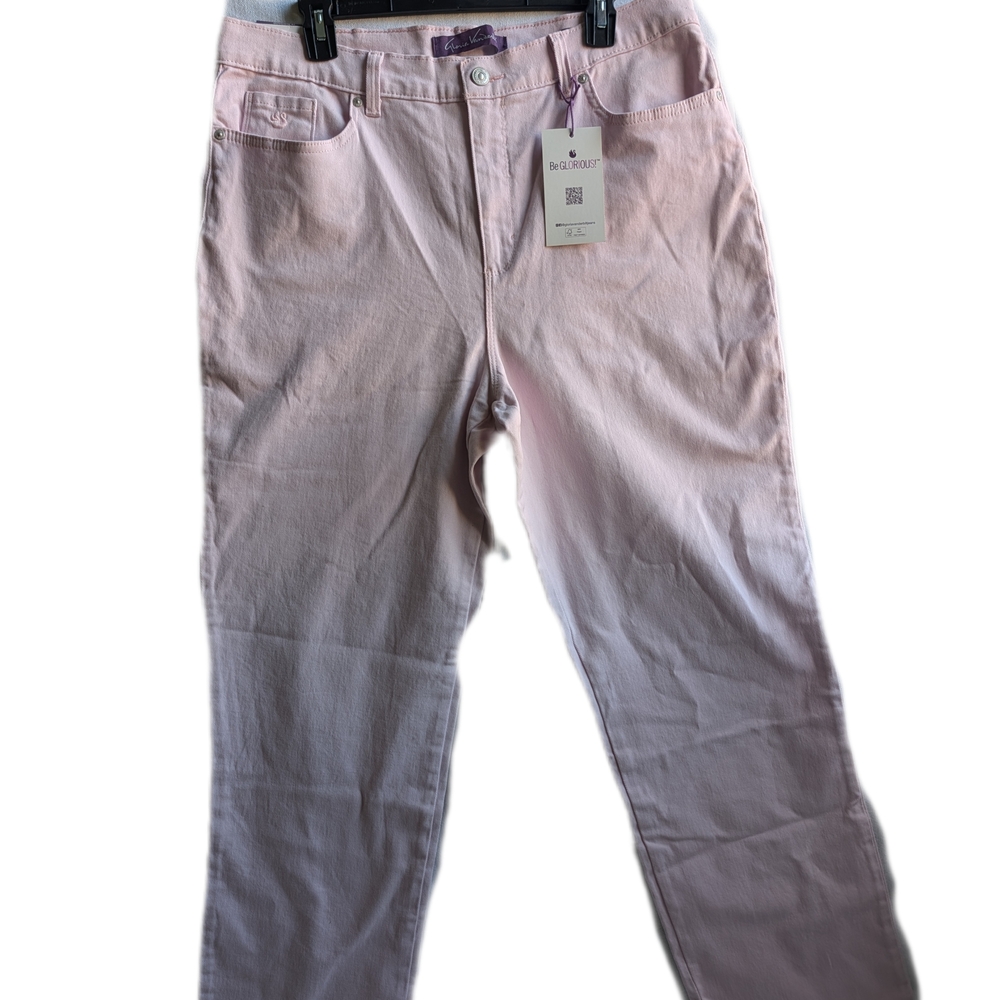 Gloria Vanderbilt Women's Classic Rise; Tapered Leg; Magical Stretch Size 16